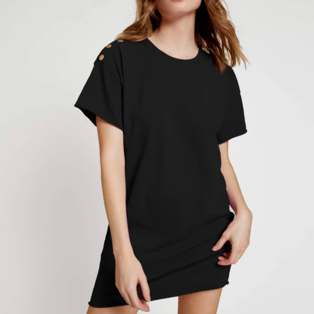 NWT Nation LTD Black T-Shirt Dress